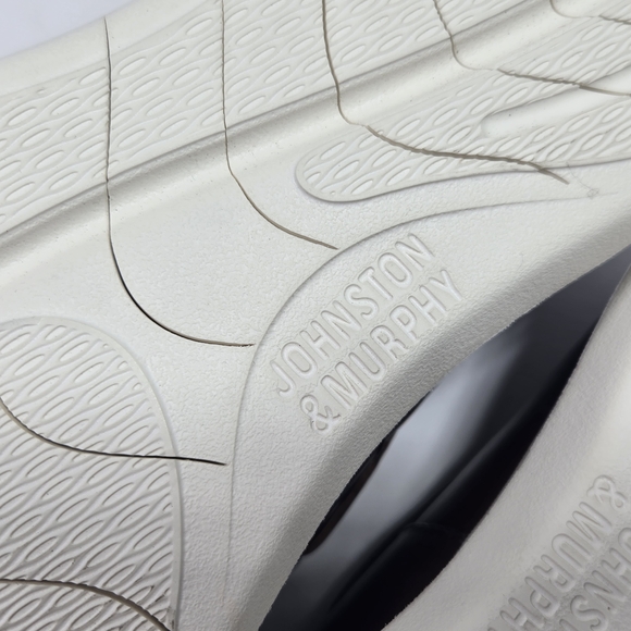 Johnston & Murphy Hennings Moc Toe Tassle Brown Leather Slip-On Loafers Size 11 - Picture 9 of 13